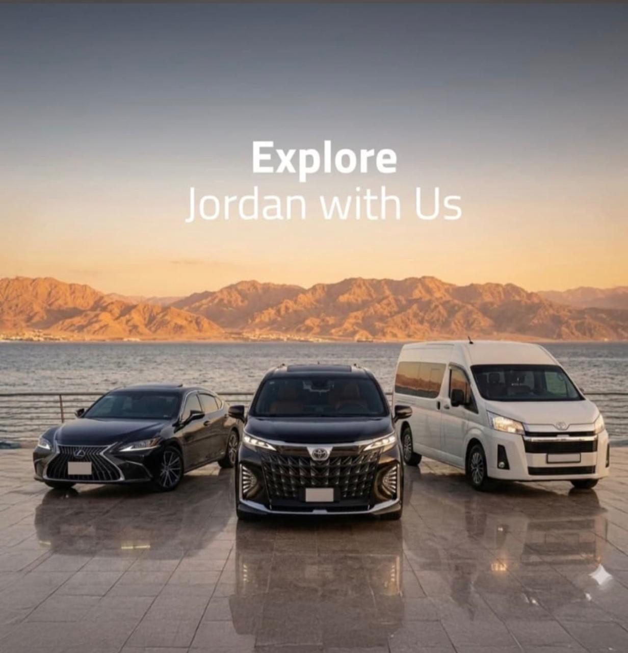Anas Al-Haj Tours luxury fleet by the Red Sea in Aqaba, Jordan